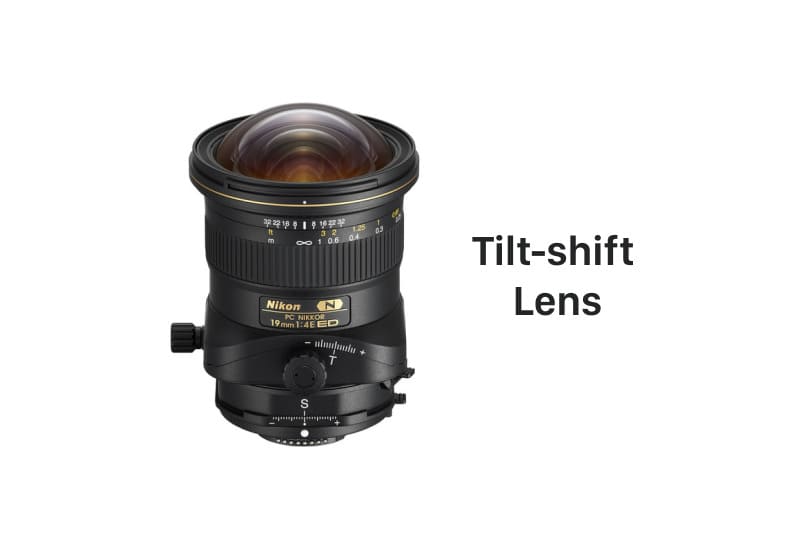 Using a Tilt-Shift Lens to Take a Picture of A Mirror without Being in It